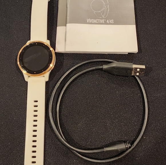 Garmin white 4S watch - Picture 2 of 2